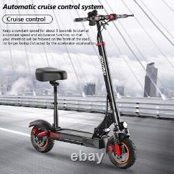 Scooter électrique IENYRID 600W pour adulte 28 MPH 10 pneus tout-terrain pliable Escooter