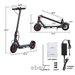 Scooter électrique Max 15 mph portable pliable 350W sûr pour adulte et idéal pour les déplacements urbains