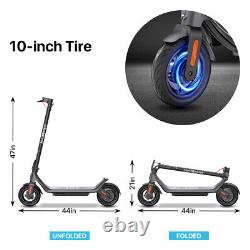 Scooter électrique Pro 10.2ah avec moteur de 350w, vitesse maximale de 25km/h, pliable et portable, nouveau