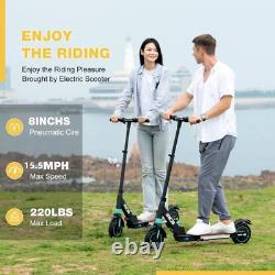 Scooter électrique R13 350W moteur, vitesse maximale de 15Mph, 8 pneus, pliable et portable