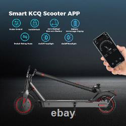 Scooter électrique avec moteur de 350W, autonomie de 30km, pliable et portable pour adultes.