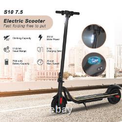 Scooter électrique pliable à longue portée pour adultes, 7,5Ah, nouvelle trottinette électrique pour les trajets domicile-travail