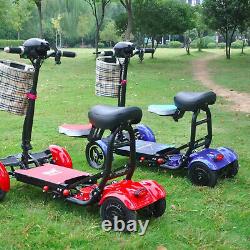 Scooter électrique pliable portable 250W2 à 4 roues pour voyage NewAhM