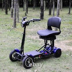 Scooter électrique pliable portable 250W2 à 4 roues pour voyage NewAhM