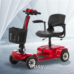 Scooter électrique pliable portable à quatre roues pour fauteuil roulant électrique de voyage Power Wheelchair ScooteroG