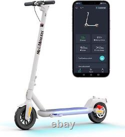 Scooter électrique pliable portable de 350W avec moteur, 18 miles pour les trajets quotidiens