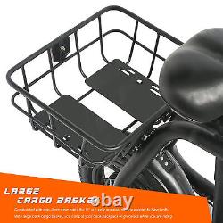 Scooter électrique pliable portable de 450W tout-terrain imperméable pour adulte avec siège