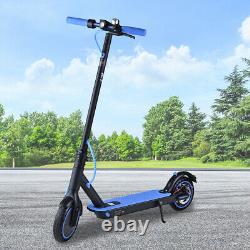 Scooter électrique portable 2024 500W 35KM/H pour adulte, pliable, vélo électrique de voyage bleu US