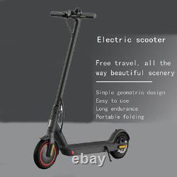 Scooter électrique portable 500W 35KM/H pour adultes, vélo pliable de voyage noir aux États-Unis.