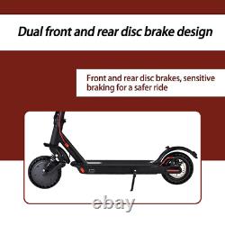 Scooter électrique portable 600W 35KM/H 30KM E-Bike pliable avec absorption des chocs