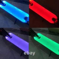 Scooter électrique portable 600W pour adulte pliable E Bike avec plateforme lumineuse RGB aux États-Unis