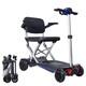 Scooter électrique Portable à 4 Roues Léger, Scooter De Mobilité Pliable Manuel
