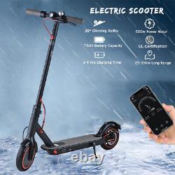 Scooter électrique portable de 600 W 35 km/h 30 km pour adultes avec siège, pliable pour voyager à vélo