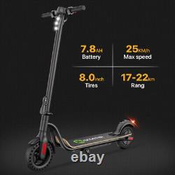 Scooter électrique pour adultes 2024 7,8 Ah Longue portée 22 km Haute vitesse 25 km/h Nouveau