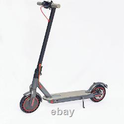 Scooter électrique pour adultes avec moteur 350W, pliable et portable, escooter avec pneus solides de 8,5 pouces