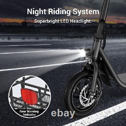 Scooter électrique sportif pour adultes de 450W avec siège, nouveau vélo électrique à assistance E-Moped E-Scooter