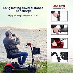 Scooters de mobilité électrique pour personnes âgées Metro Chaise roulante électrique compacte et robuste