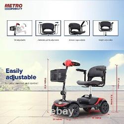 Scooters de mobilité électrique pour personnes âgées Metro Chaise roulante électrique compacte et robuste