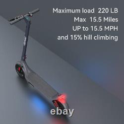 Trotinette Électrique Pliable LEQISMART 9' Scooter Portable pour Adulte 250W