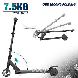 Trottinette Électrique 250W pour Adolescents, Autonomie Longue de 12KM, Pliable, Vitesse Rapide