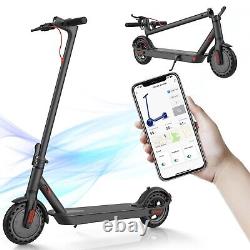 Trottinette Électrique 8.5 Pneus Larges Portable Pliable Trottinette Électrique pour Adultes