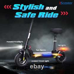 Trottinette Électrique 800W Pliable E-Scooter Double Absorption des Chocs Commuter Urbain