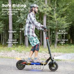 Trottinette Électrique 800W Pliable E-Scooter Double Absorption des Chocs Commuter Urbain