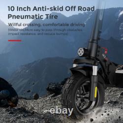 Trottinette Électrique 800W Pliable E-Scooter Double Absorption des Chocs Commuter Urbain