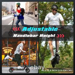 Trottinette Électrique 800W Pliable E-Scooter Double Absorption des Chocs Commuter Urbain