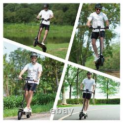 Trottinette Électrique 800W Pliable E-Scooter Double Absorption des Chocs Commuter Urbain