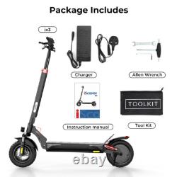 Trottinette Électrique 800W Pliable E-Scooter Double Absorption des Chocs Commuter Urbain