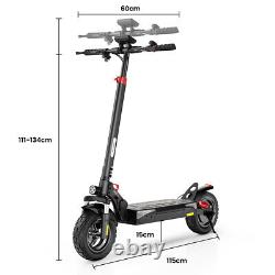 Trottinette Électrique 800W Pliable E-Scooter Double Absorption des Chocs Commuter Urbain