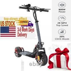 Trottinette Électrique 800W pour Adultes, E-Scooter de Commuting, Pneus de 10 pouces, Vitesse Maximale de 45KM/H