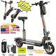 Trottinette Électrique 900w 48v Longue Portée 10'' Pliable E-scooter Adulte Urbain Commuter