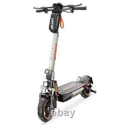 Trottinette Électrique 900W 48V Longue Portée 10'' Pliable E-Scooter Adulte Urbain Commuter