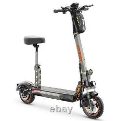 Trottinette Électrique 900W 48V Longue Portée 10'' Pliable E-Scooter Adulte Urbain Commuter