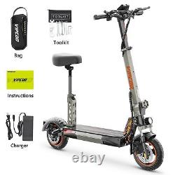 Trottinette Électrique 900W 48V Longue Portée 10'' Pliable E-Scooter Adulte Urbain Commuter