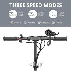 Trottinette Électrique AOKDA A1 800W Vitesse Maximale de 28 Mph 10 Pouces Pliable E-Scooter de Trajet