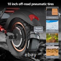 Trottinette Électrique AOKDA A1 800W Vitesse Maximale de 28 Mph 10 Pouces Pliable E-Scooter de Trajet