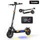 Trottinette Électrique Adulte 800w Pliable Tout Terrain E-scooter 40km/h Commuter Urbain Nouveau