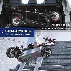 Trottinette Électrique Adulte Pliable E-Scooter 2000 Moteur Double Tout Terrain Étanche US