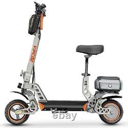 Trottinette Électrique Adultes Pliable avec Siège, Panier, e-scooter 900W Pic