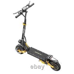 Trottinette Électrique Double SUSPENSION & FREINS 37MPH 10'' Pliable Pour Adultes E-Trottinette