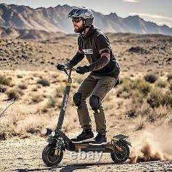 Trottinette Électrique E-Scooter 2000W à Double Moteur Vitesse Maximale 54 km/h Tout Terrain pour Adultes