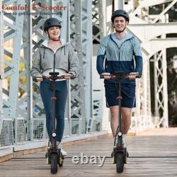 Trottinette Électrique IENYRID avec Siège, Pliable pour Commuter, Batterie 800W 12.5Ah 28mph