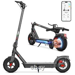 Trottinette Électrique Pliable 10'' Fordable 600W 23Mph 42KM Portable pour le Trajet