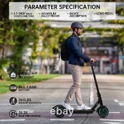 Trottinette Électrique Pliable 8.5 avec application 350W Autonomie 35KM 30km/h Trajet Urbain US