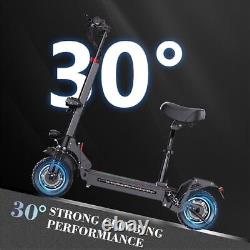 Trottinette Électrique Pliable ES10 2000W 48V 20Ah 31Mph Double Moteur Pneus Tout-Terrain 10 pouces