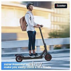 Trottinette Électrique Pliable pour Adultes 350W E-Scooter de Commutateur 30KM Autonomie Longue APP