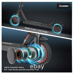 Trottinette Électrique Pliable pour Adultes 350W E-Scooter de Commutateur 30KM Autonomie Longue APP